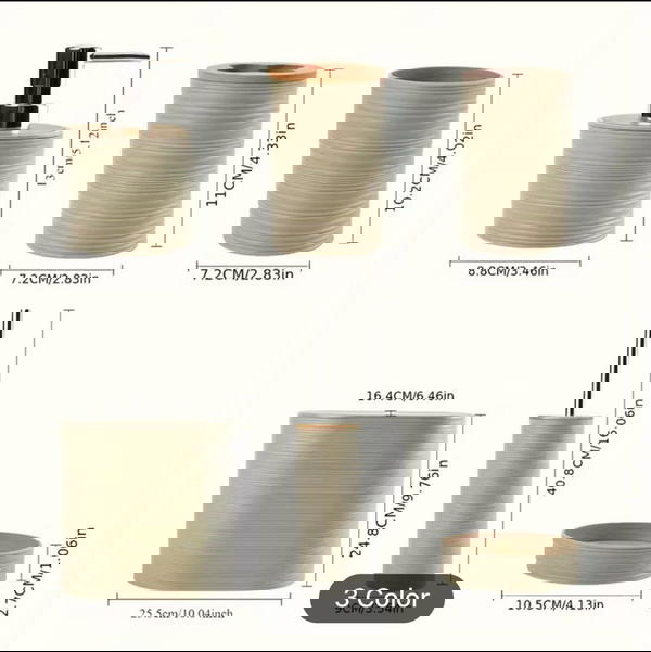 طقم ادوات حمام6قطع Image 7 Preview