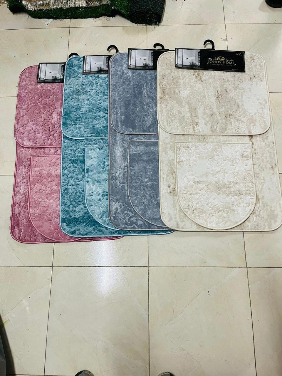 طقم دعاسات حمام تركي اصلي🇹🇷🇹🇷  يتكون من ثلاث قطع  Preview Image