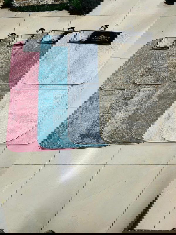 طقم دعاسات حمام تركي اصلي🇹🇷🇹🇷  يتكون من ثلاث قطع  Image 1 Preview