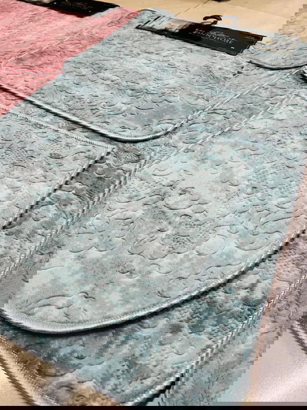 طقم دعاسات حمام تركي اصلي🇹🇷🇹🇷  يتكون من ثلاث قطع  Image 2 Preview