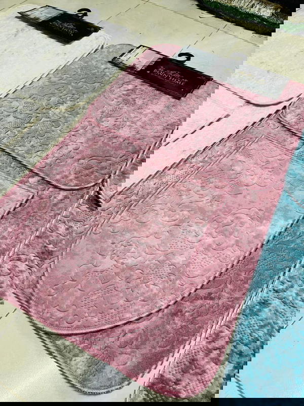 طقم دعاسات حمام تركي اصلي🇹🇷🇹🇷  يتكون من ثلاث قطع  Image 3 Preview