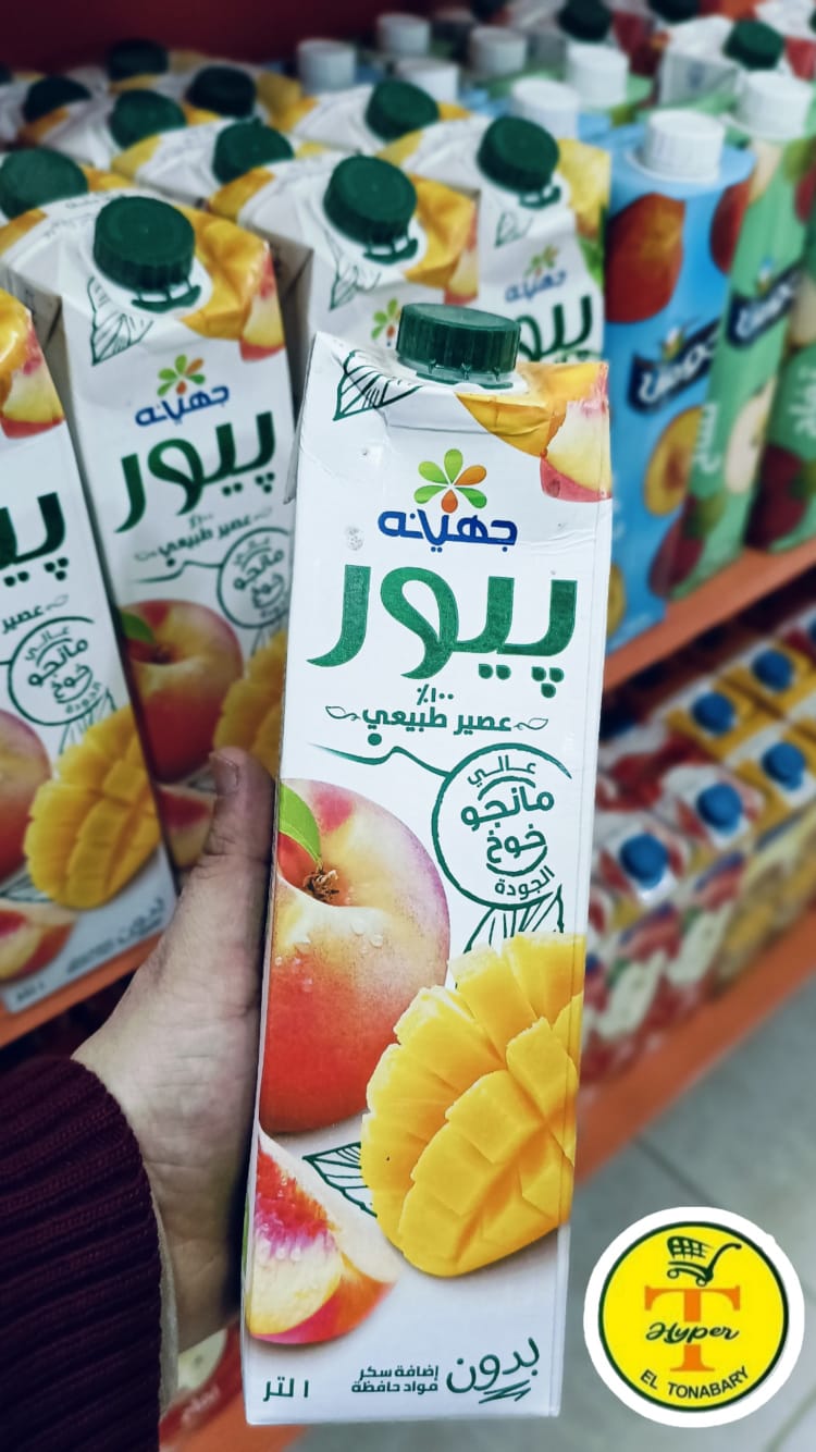 عصير جهينة بيور مانجو خوخ 1لتر  Preview Image