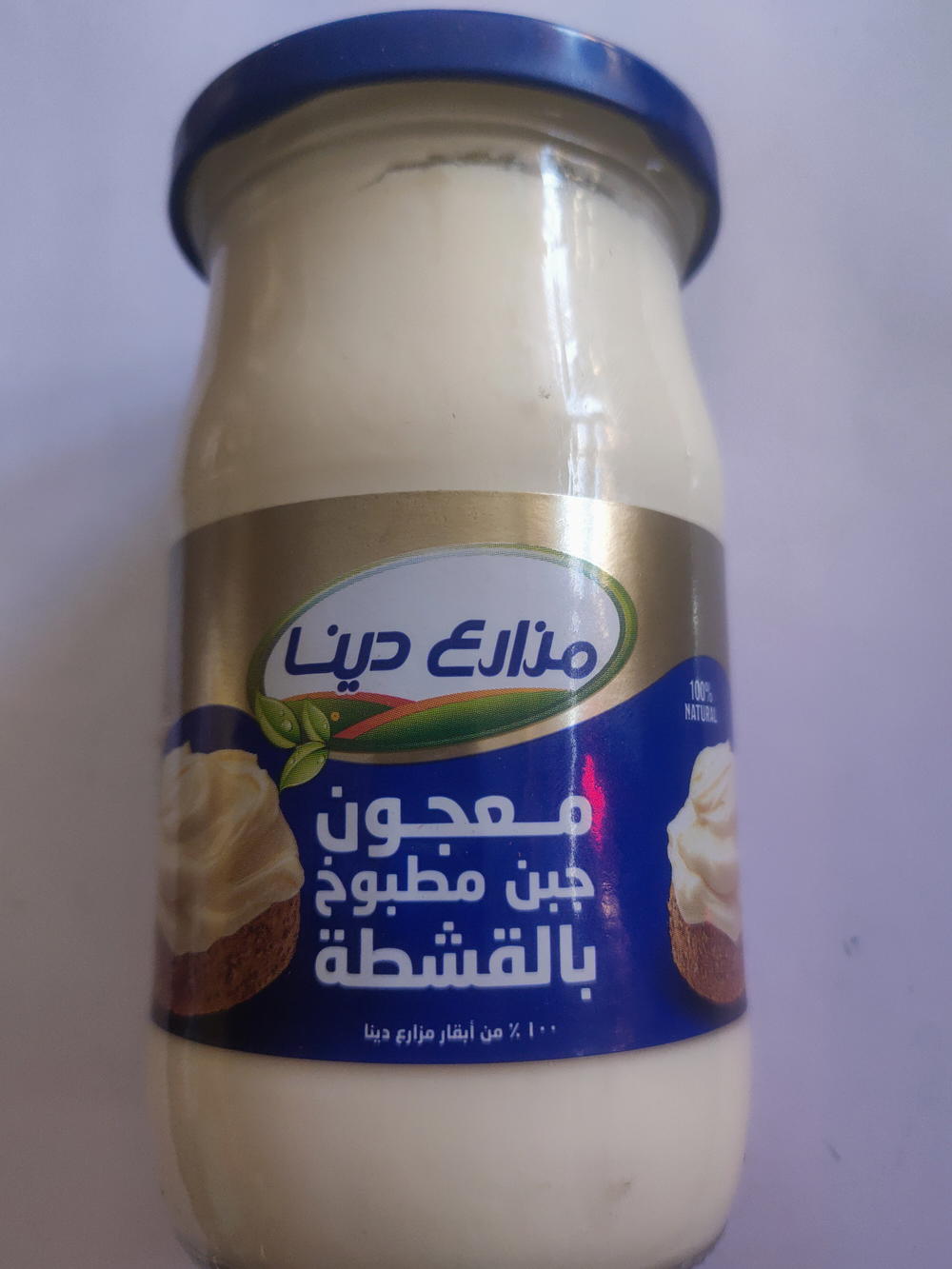 معجون جبن مطبوخ بالقشطة مزارع دينا 105جم Preview Image