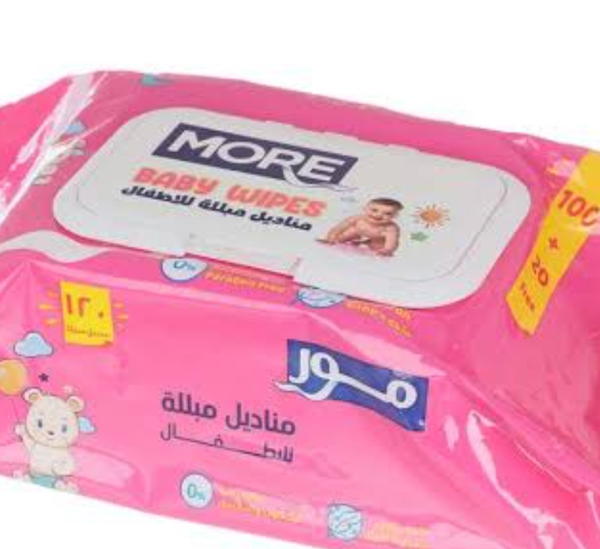 مناديل مبللة مور 120 منديل  Image 1 Preview