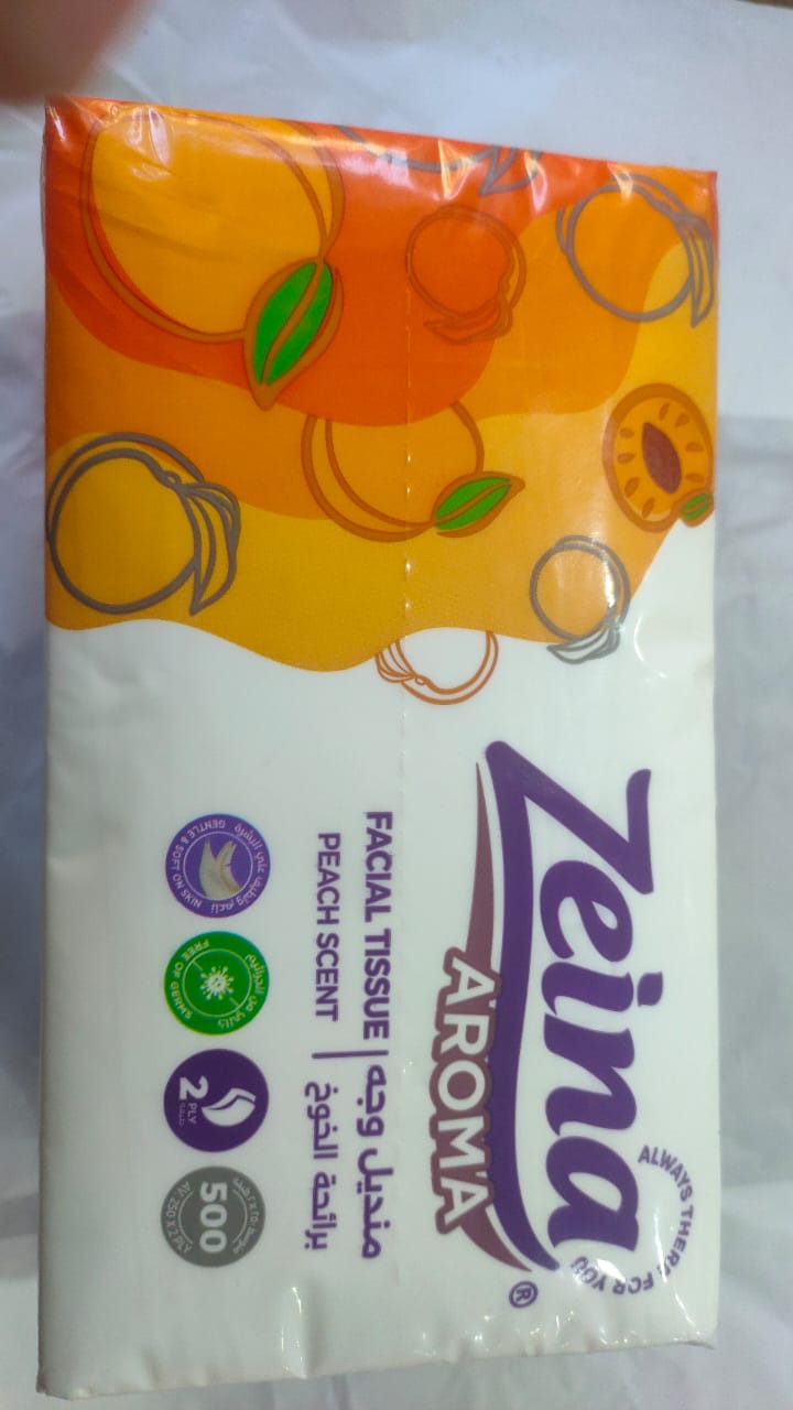 مناديل زينة 500منديل برائحة الخوخ Preview Image