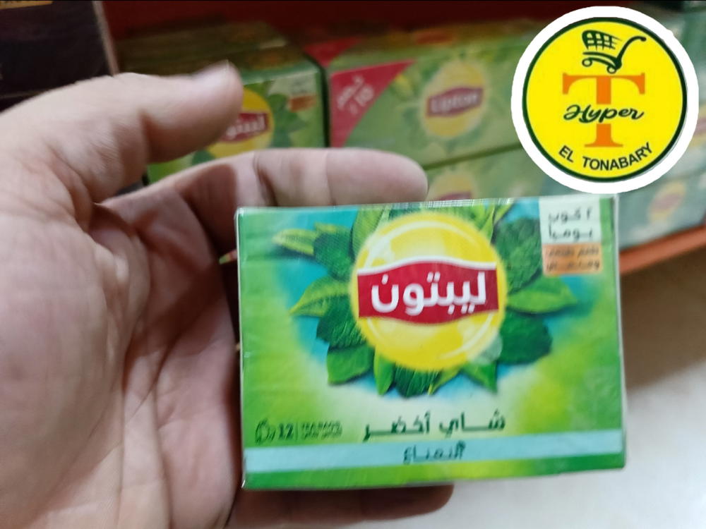 شاى أخضر بالنعناع  ليبتون ١٢ باكت Preview Image