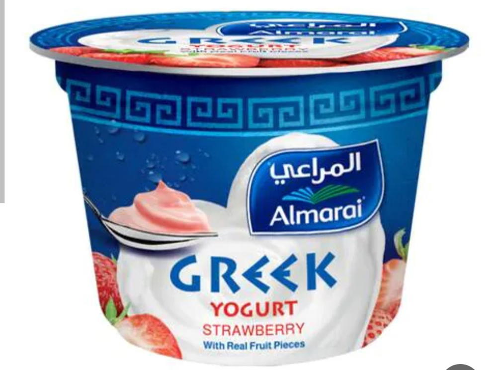 المراعي زبادي يوناني فاكهة 170 جم  Preview Image