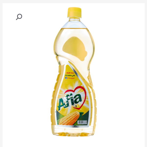 زيت عافية ذرة 0.8 لتر  Image 1 Preview