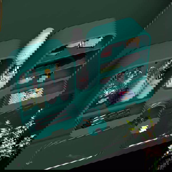 منظم مكياج وشاور مزدوج Image 1 Preview
