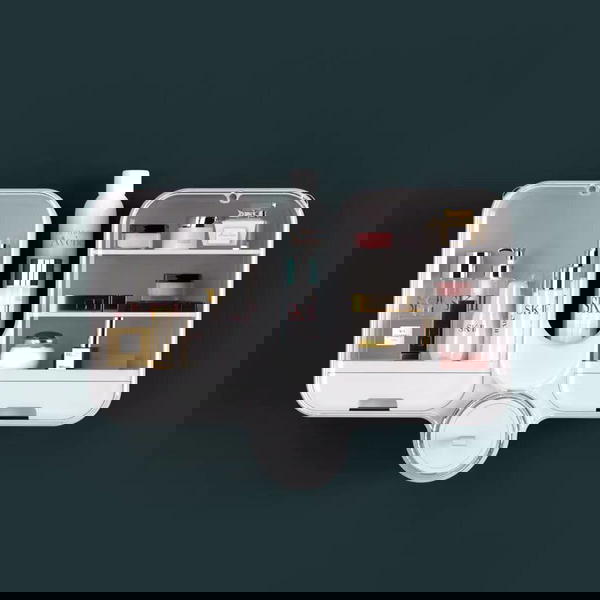 منظم مكياج وشاور مزدوج Image 2 Preview