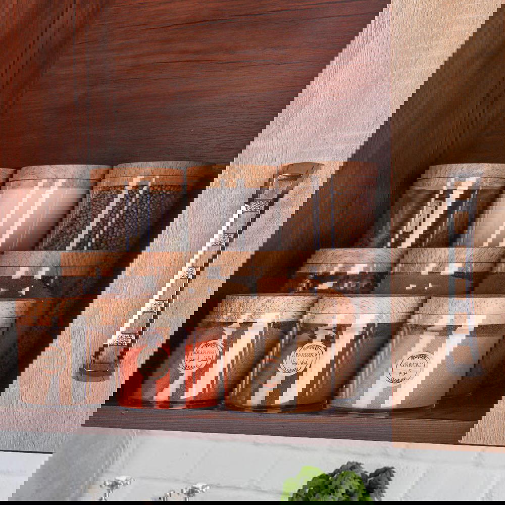 طقم توابل اكليرك مدور خشبي Preview Image