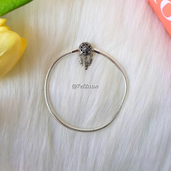 اسورة باندورا بقفل دريم كاتشر() Pandora braclet with dream catcher lock Image 2 Preview