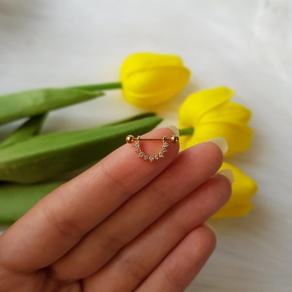 بيرسينج العقد (pie9,15)helix piercing  Image 2 Preview