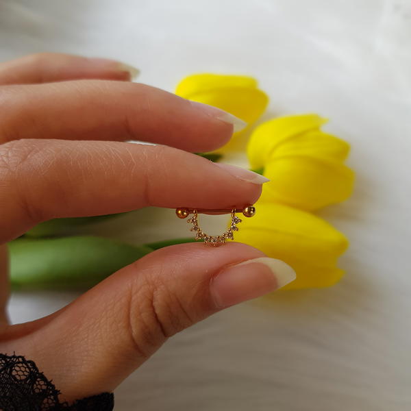 بيرسينج العقد (pie9,15)helix piercing  Image 3 Preview