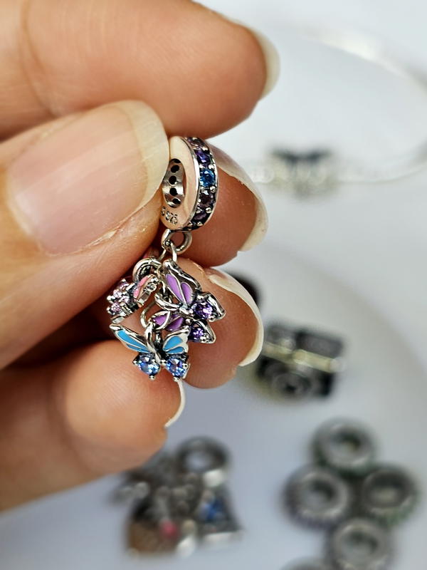 دلاية الفراشات الملونة () Colourful butterfly charm Image 2 Preview