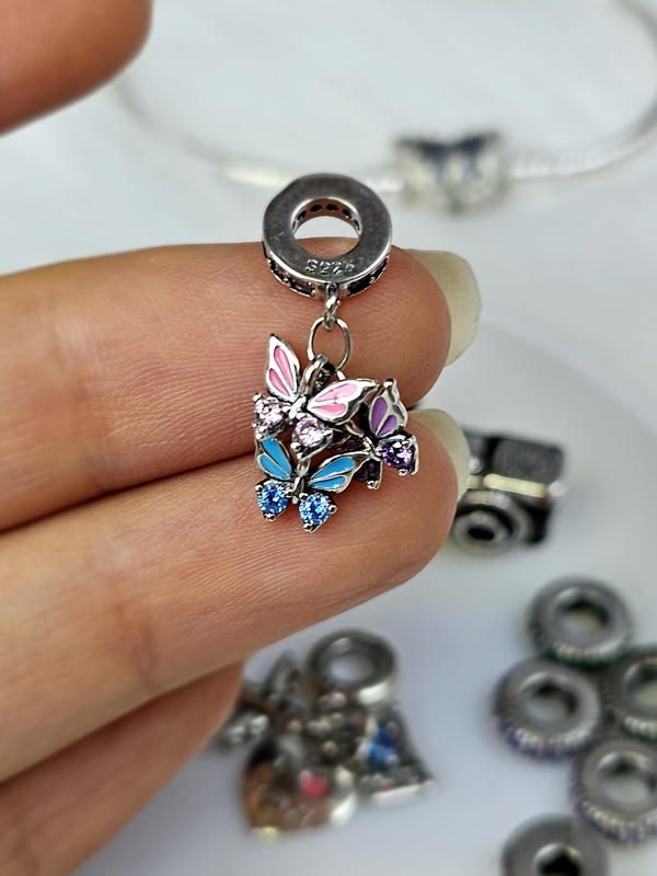دلاية الفراشات الملونة () Colourful butterfly charm Image 3 Preview