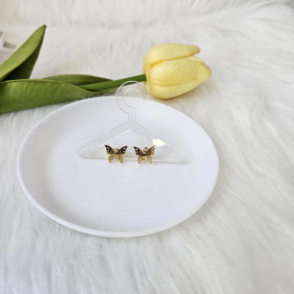 حلق فراشة  (E74)  butterfly Earring  Image 2 Preview
