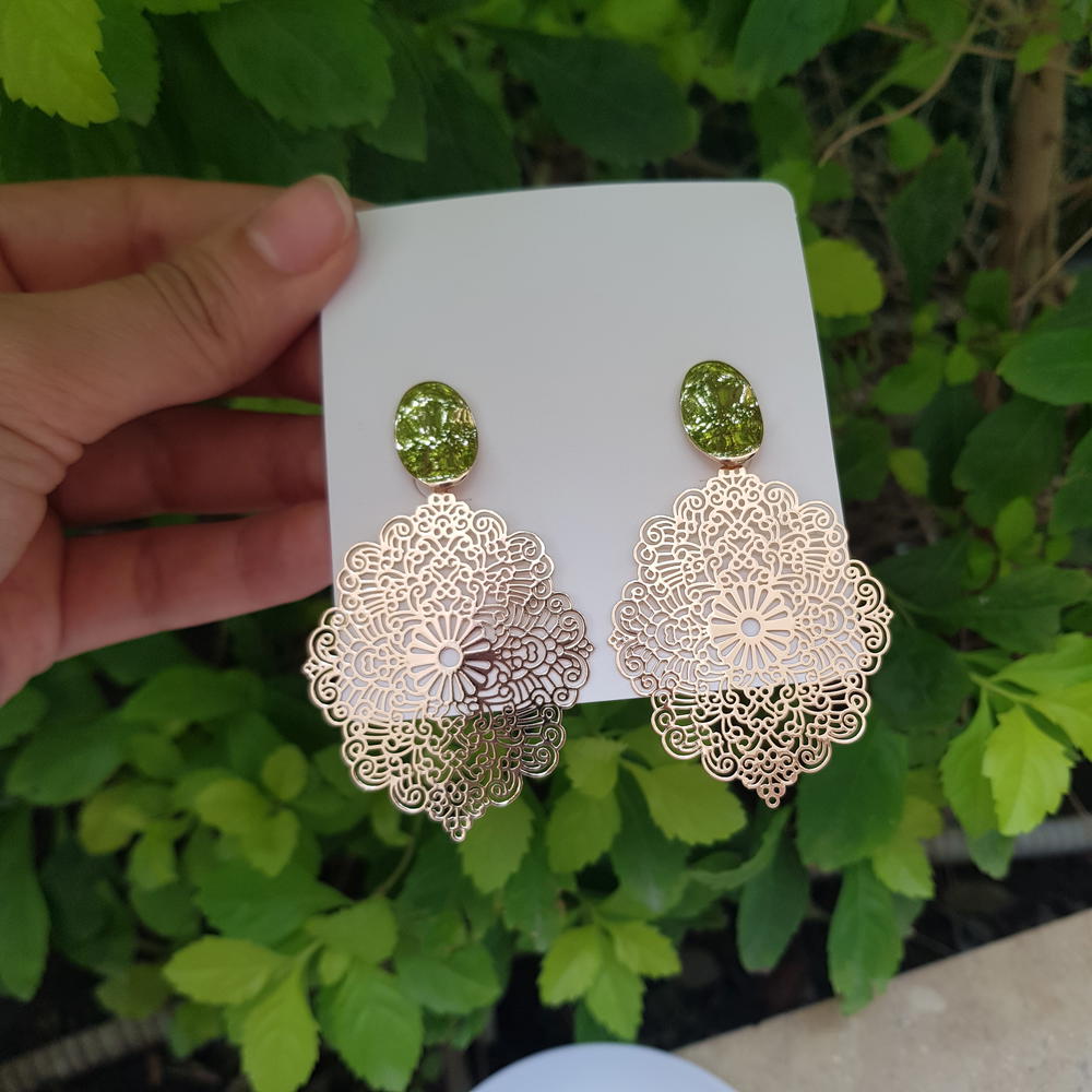 حلق بطابع عربي (E9) Arabian design earring Preview Image