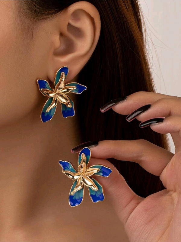 Lili earrings (E88,89) حلق لي لي Image 3 Preview