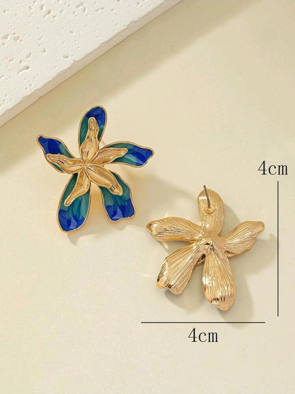 Lili earrings (E88,89) حلق لي لي Image 4 Preview