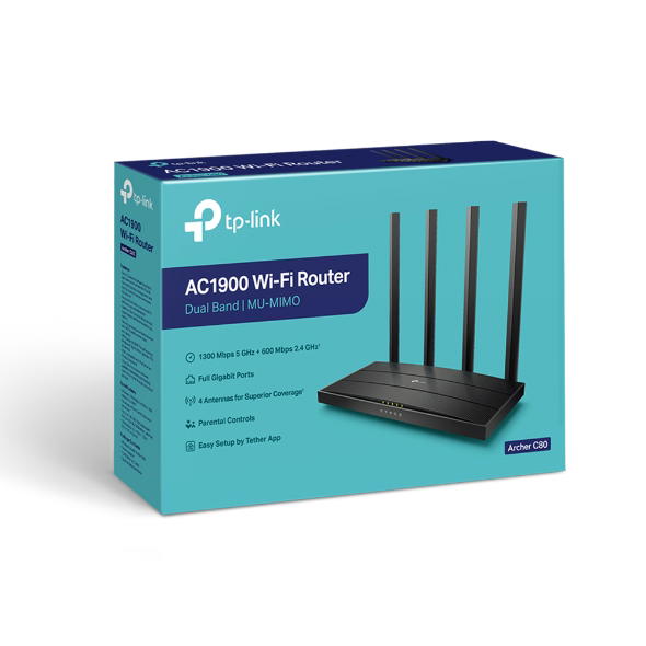 راوتر تبلنك C80 AC1900 Preview Image