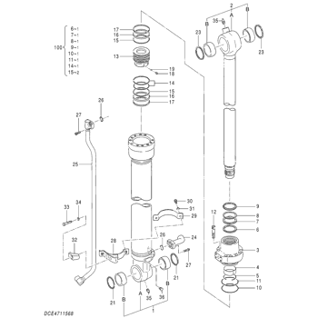 1102303- طقم سيل باكت ZX200-3G Image 1 Preview
