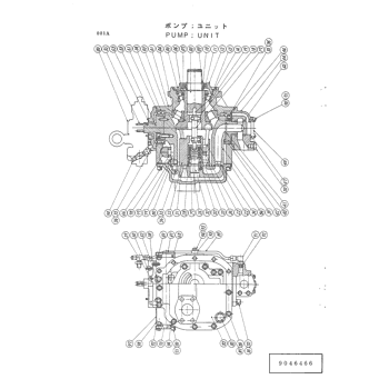 2016517- رأس صمام قطع غيار هيتاشيKH1000، UH083، UH103، UH123، UH143، UH181، UH261 Image 1 Preview