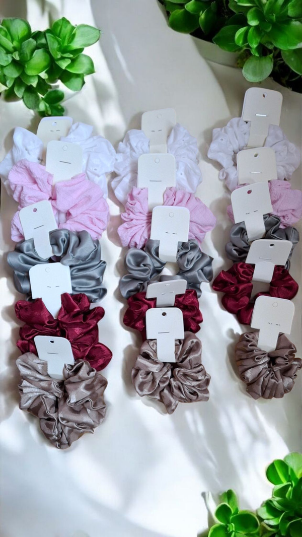 small satin scrunchies  Image 2 Preview