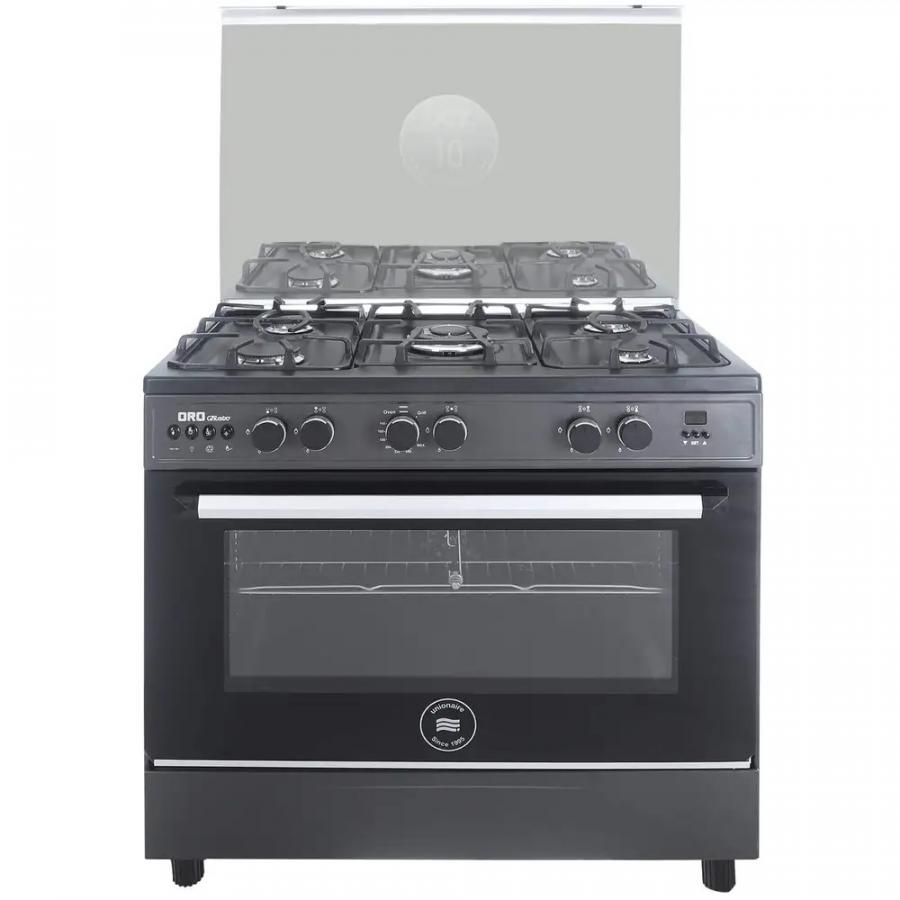 Unionaire -بوتجاز اورو جوستو- 90 × 60 سم-5 شعلة- أمان كامل-رمادي- C69BGMP2C511ISF2WGU Preview Image