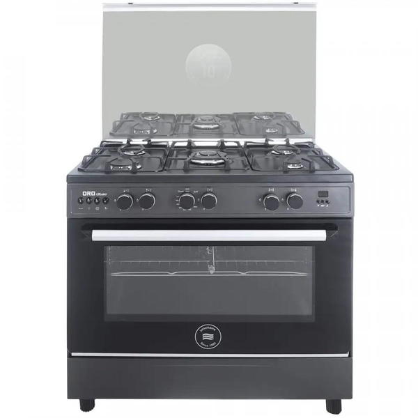 Unionaire -بوتجاز اورو جوستو- 90 × 60 سم-5 شعلة- أمان كامل-رمادي- C69BGMP2C511ISF2WGU Image 1 Preview