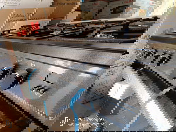 Unionaire -بوتجاز اورو جوستو- 90 × 60 سم-5 شعلة- أمان كامل-رمادي- C69BGMP2C511ISF2WGU Image 3 Preview