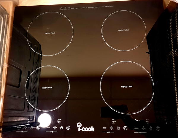 اي كوك – مسطح بلت ان – كهرباء اندكشن – من يونيون اير – 4 شعلة 60 سم – BH5060CF Image 2 Preview