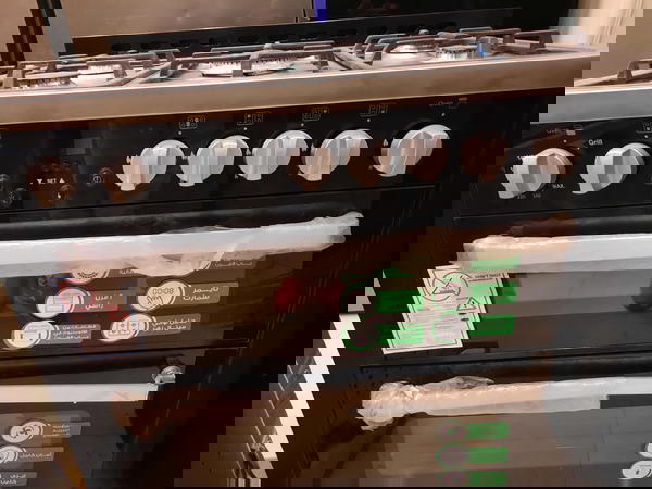 بوتجاز غاز يونيون اير Multi Cook Smart ديجيتال، 5 شعلة، 90 سم، اسود - C69SBGC383ITSFDVAL Image 4 Preview