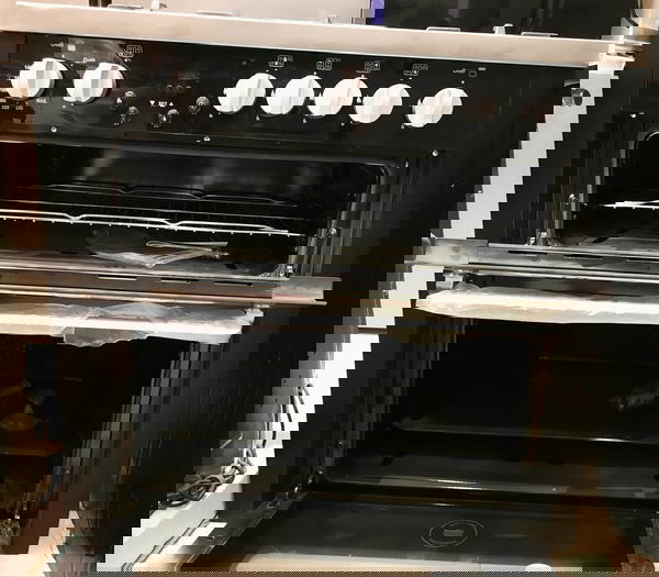 بوتجاز غاز يونيون اير Multi Cook Smart ديجيتال، 5 شعلة، 90 سم، اسود - C69SBGC383ITSFDVAL Image 7 Preview