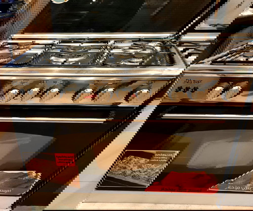 بوتجاز ستوف تصدير للخارج ٥ شعلة ٩٠ سم أمان كامل استنلس كامل Preview Image