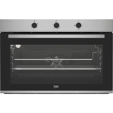 بيكو beko فرن غاز بلت أن 90 سم مع مروحة فرز تغليف بسبب الكرتونة- موديل BBWHT12104XS Image 1 Preview