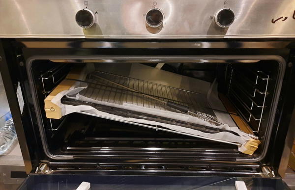 بيكو beko فرن غاز بلت أن 90 سم مع مروحة فرز تغليف بسبب الكرتونة- موديل BBWHT12104XS Image 7 Preview