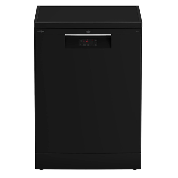 غسالة أطباق بيكو، 14 فرد، 5 برامج، 60 سم ، أسود-BDFN15420B Image 1 Preview