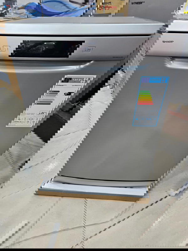 غسالة أطباق شارب ١٤ فرد ٨ برنامج فضي ديجتال- QW-MA814-SS3  Image 2 Preview