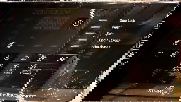 غساله بيكو 8كيلو اسود 1200لفة بخار انفرتر ديجيتال WTV8612XBCI Image 9 Preview