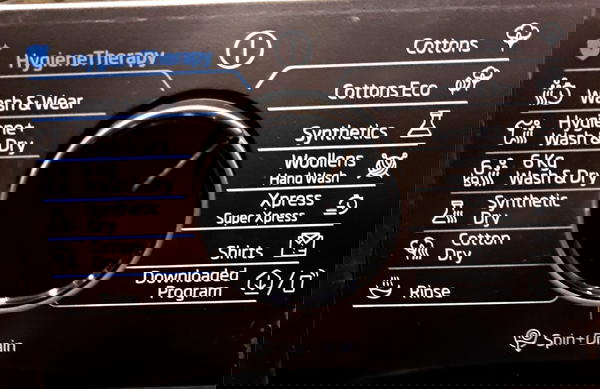 غسالة بيكو beko فول أوتوماتيك 10 كيلو بالمجفف 6 كيلو 1400 لفة ديجيتال لون رمادي BWD10640MCI Image 7 Preview