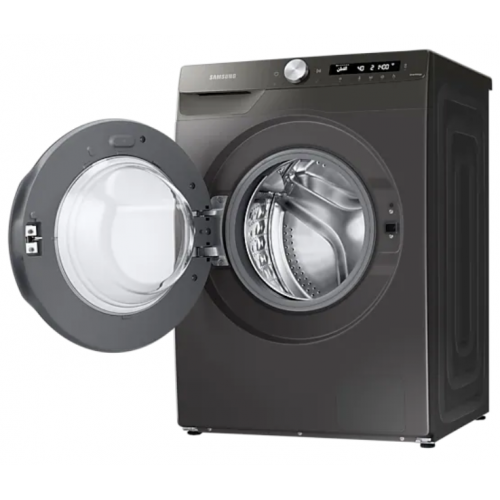 غسالة ملابس اوتوماتيك سامسونج، 9 كيلو، بموتور انفرتر، شاشة ديجيتال، 1400 لفة، WW90T4040CX1 - فضي داكن فرز تغليف بسبب الكرتونة  Image 2 Preview