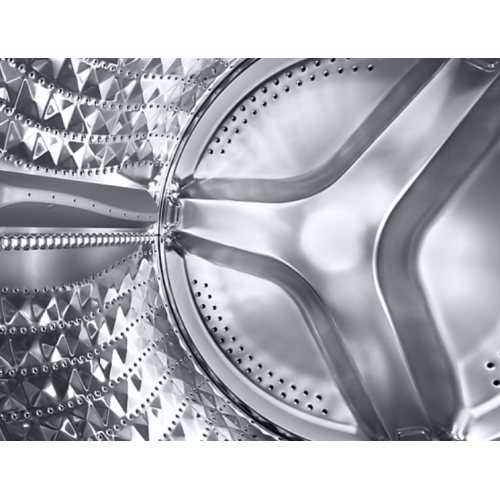 غسالة ملابس اوتوماتيك سامسونج، 9 كيلو، بموتور انفرتر، شاشة ديجيتال، 1400 لفة، WW90T4040CX1 - فضي داكن فرز تغليف بسبب الكرتونة  Image 3 Preview