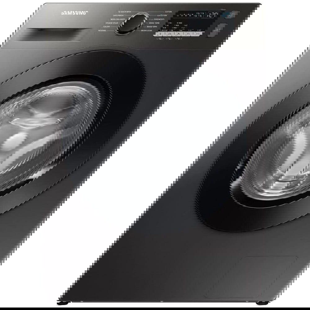 غسالة ملابس اوتوماتيك سامسونج، 9 كيلو، بموتور انفرتر، شاشة ديجيتال، 1400 لفة، WW90T4040CX1 - فضي داكن-فرز تغليف بسبب الكرتونة  Preview Image