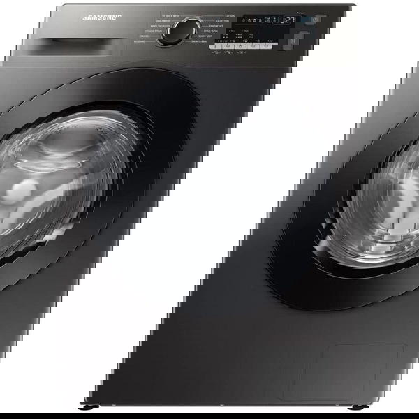 غسالة ملابس اوتوماتيك سامسونج، 9 كيلو، بموتور انفرتر، شاشة ديجيتال، 1400 لفة، WW90T4040CX1 - فضي داكن-فرز تغليف بسبب الكرتونة  Image 1 Preview