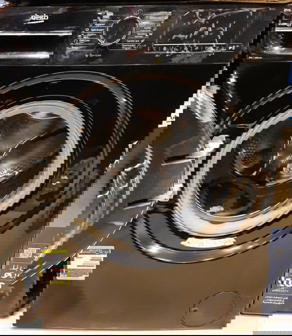 غسالة ملابس بيكو 9 ك بيانو فول اتوماتيك تحميل امامي ديجيتال بلوتوث انفرتر، أسود - B3WFU50940BCI Image 5 Preview