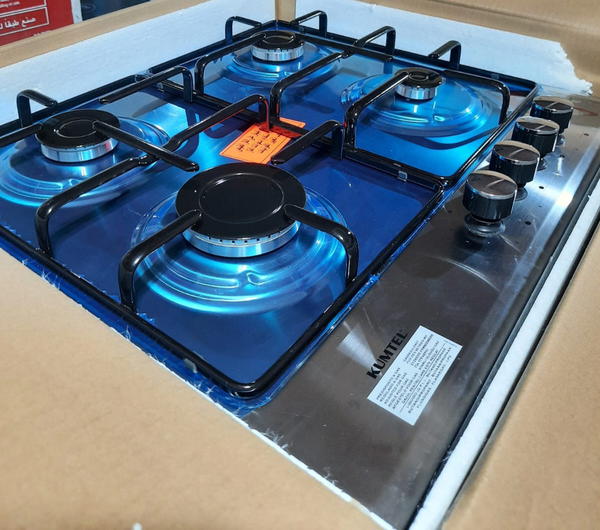 مسطح غاز كومتيل بلت ان 60 سم- 4 شعلات-ستيل صناعة تركي Image 3 Preview