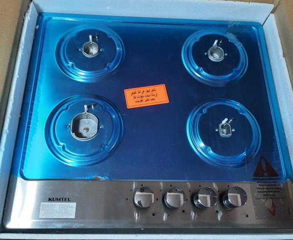 مسطح غاز كومتيل بلت ان 60 سم- 4 شعلات-ستيل صناعة تركي Image 4 Preview