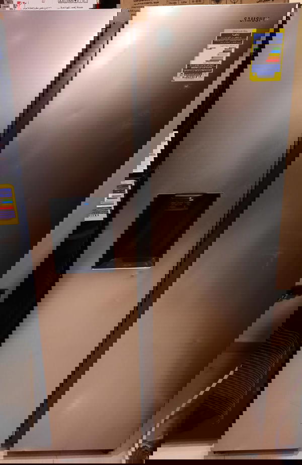 سامسونج ثلاجة سايد باي سايد 634 لتر بالحنفية انفرتر RS68A8820S9/MR Image 3 Preview