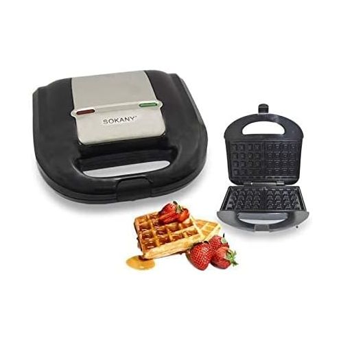 سوكاني ماكينة صنع الوافل 750 وات KJ-108 Image 2 Preview